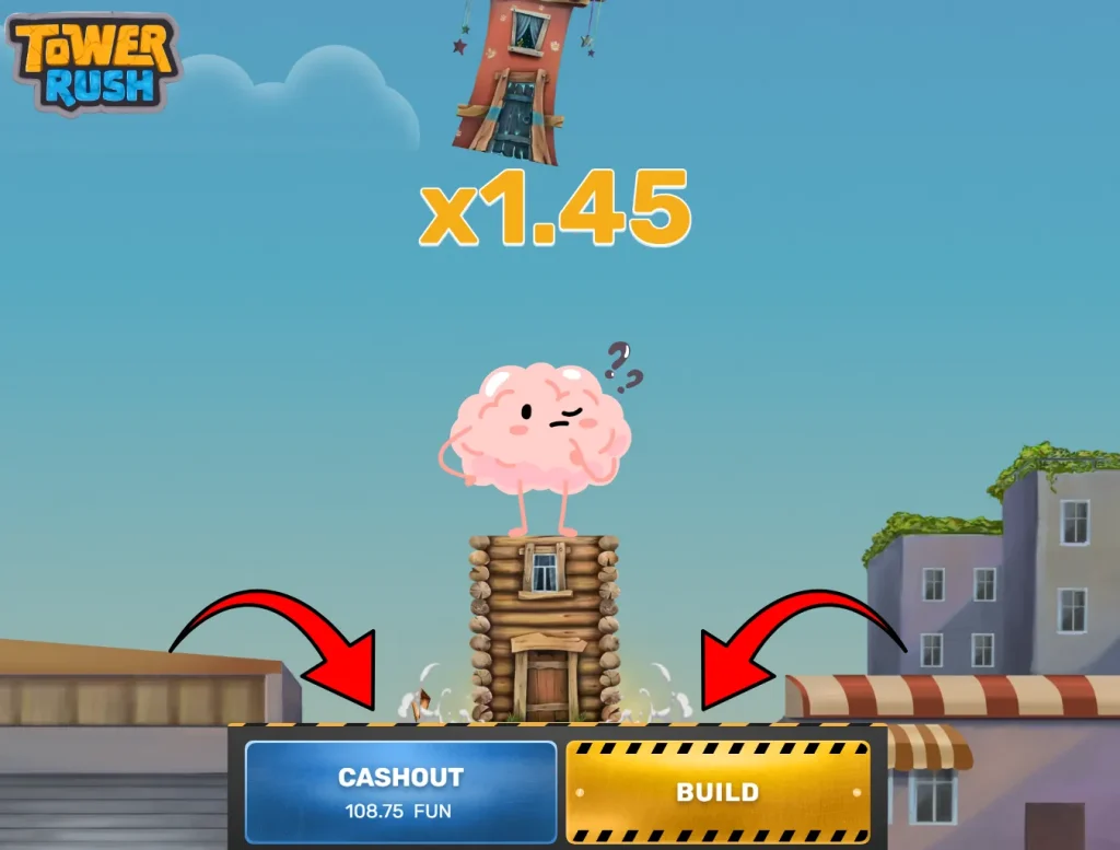 Tower Rush – Spiel fortsetzen